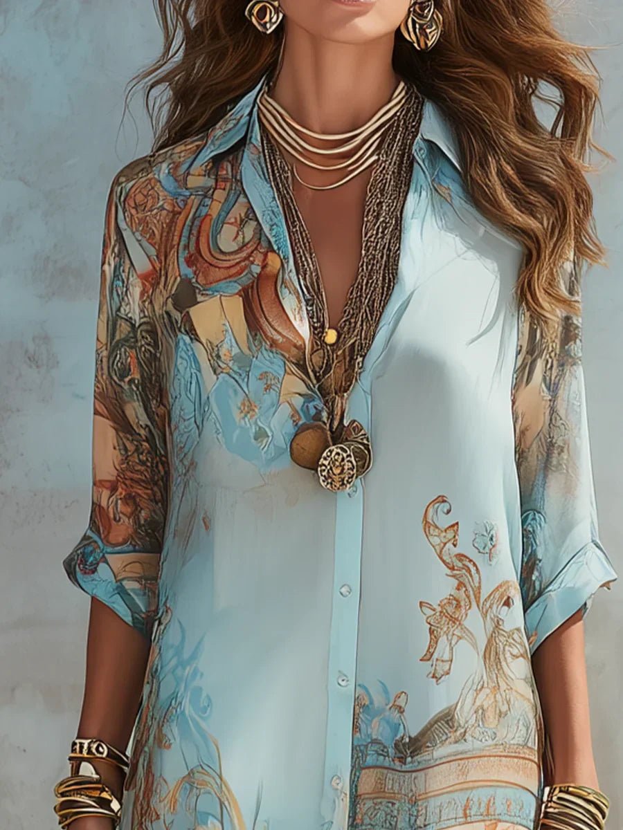 Mara | Elegante vestido de verano fluido
