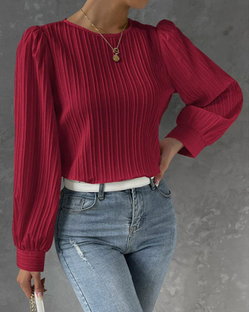Blusa Plisada Soft