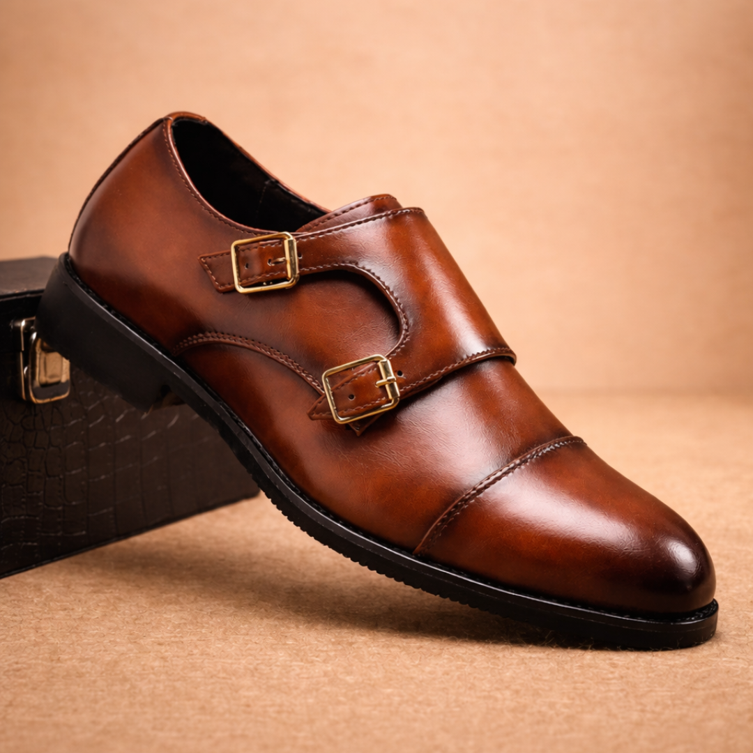 Mocasines con Hebilla Buckle Point