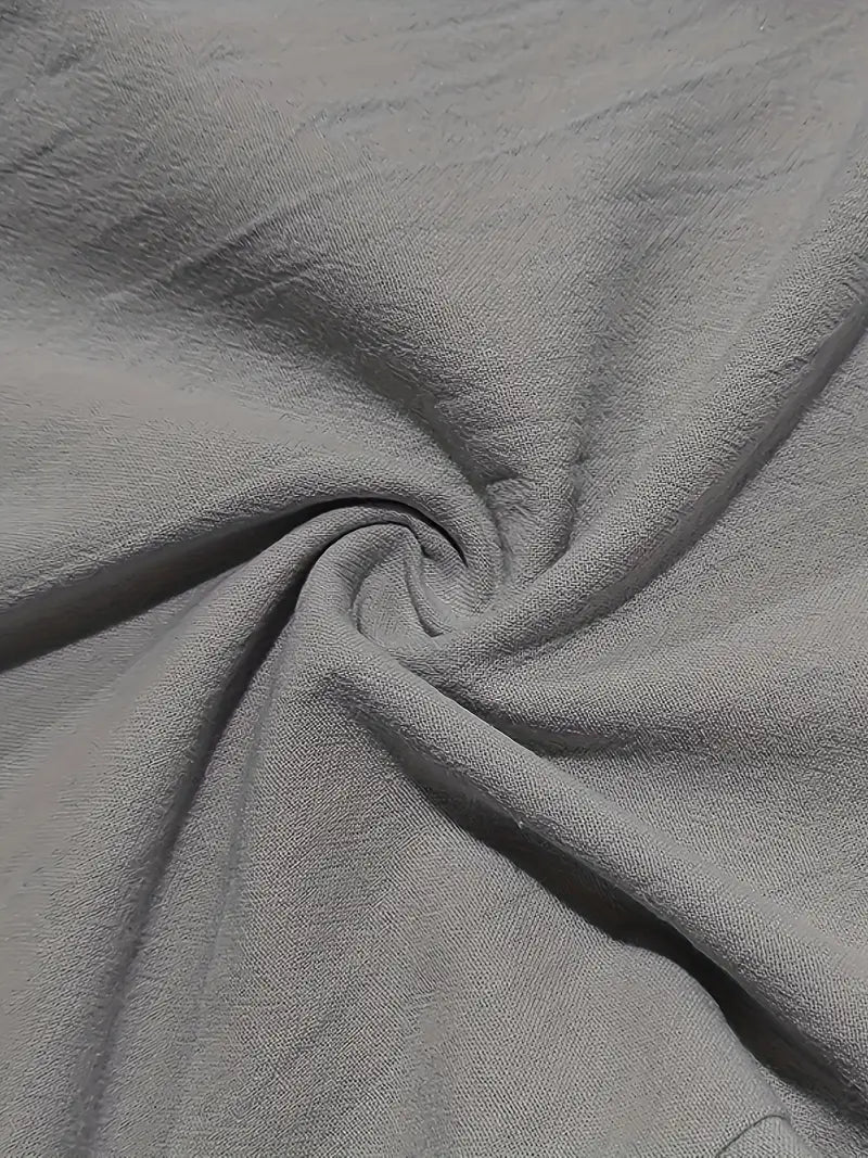 NICHOLS | PANTALONES ANCHOS DE LINO CON CORDÓN