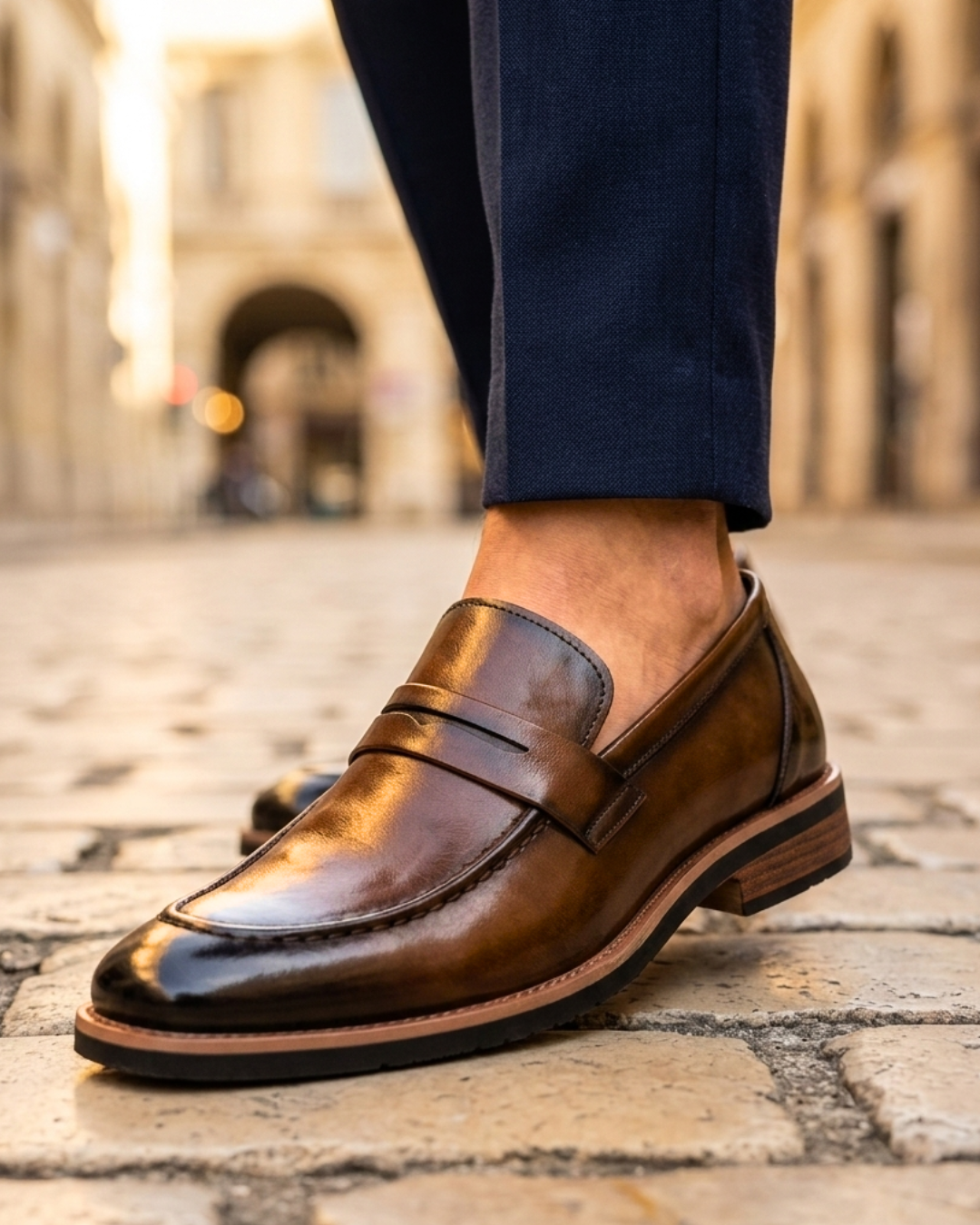Hamilton – Mocasín de Piel