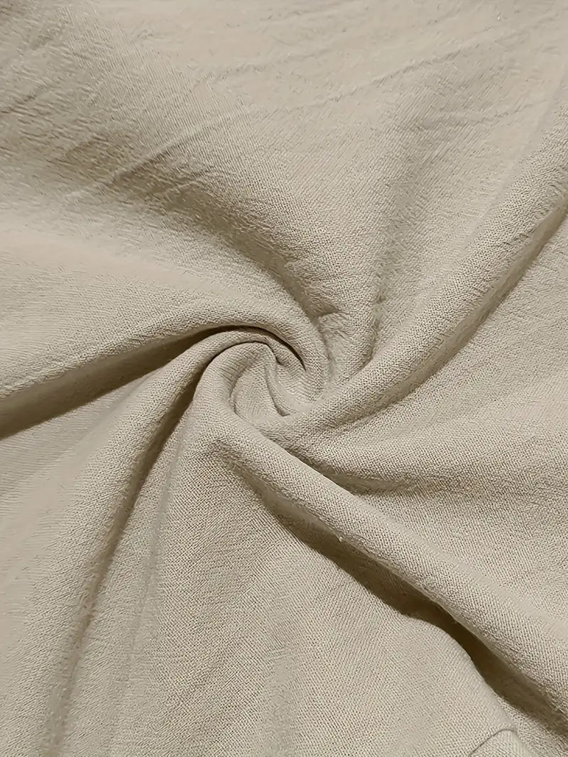 NICHOLS | PANTALONES ANCHOS DE LINO CON CORDÓN