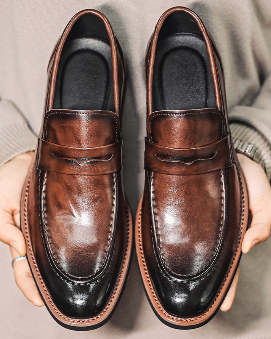 Hamilton – Mocasín de Piel