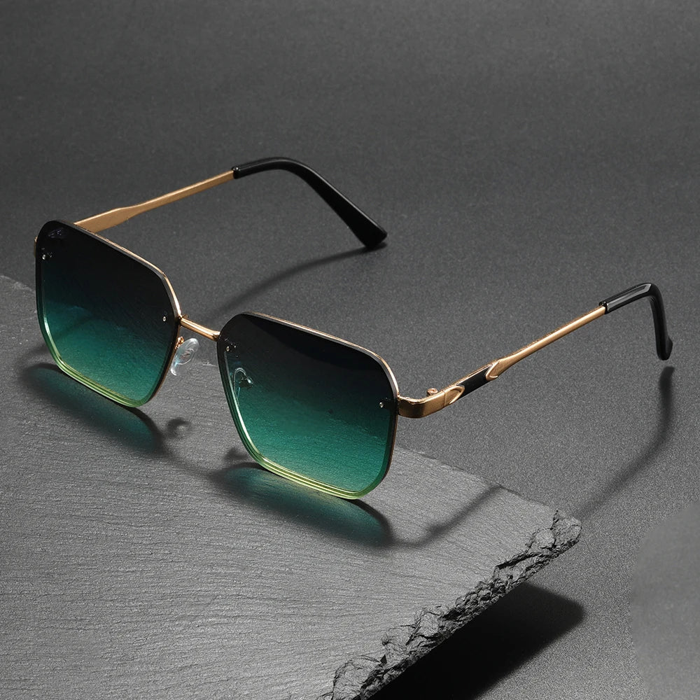 Soleil Gold Gradient Sunglasses