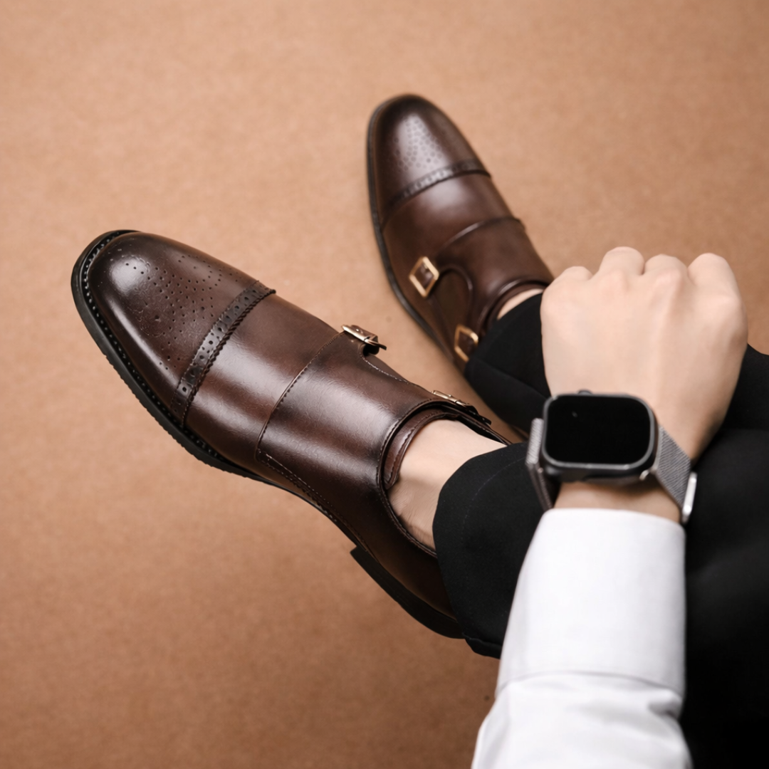 Mocasines con Hebilla Buckle Point