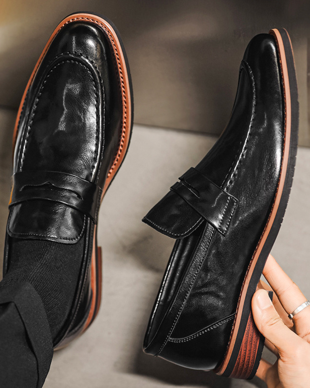 Hamilton – Mocasín de Piel