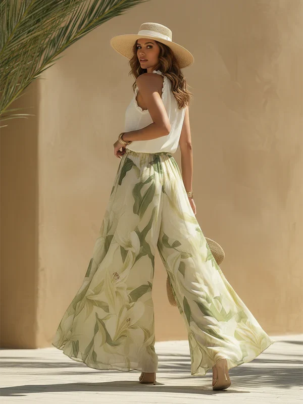 Lyselle™ | Elegante conjunto ligero con estampado floral