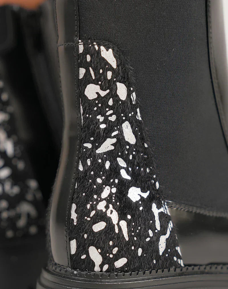 Chelsea Botas Negras - Detalle Oscuro