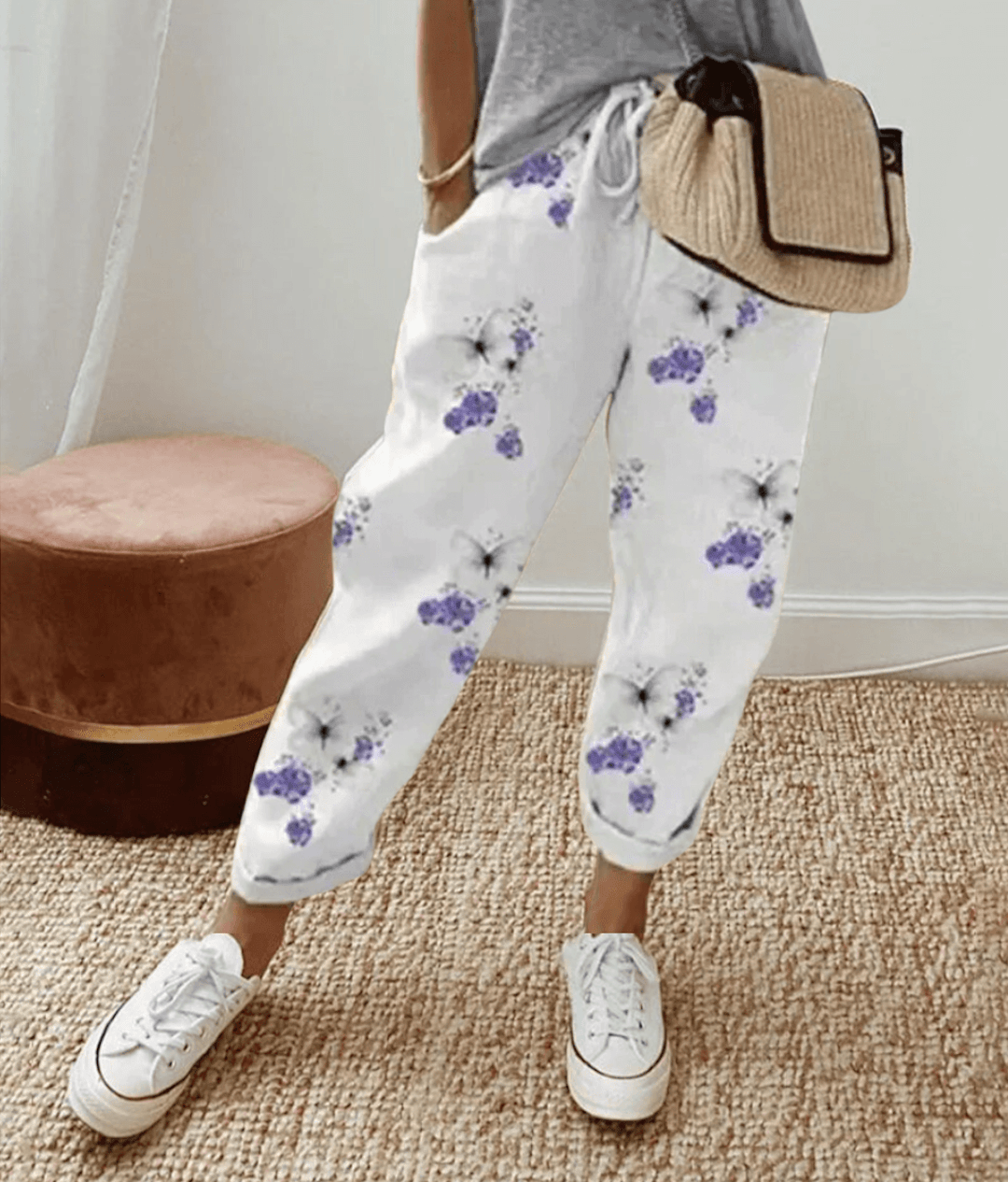 Ella | Pantalones Elegantes de Algodón y Lino