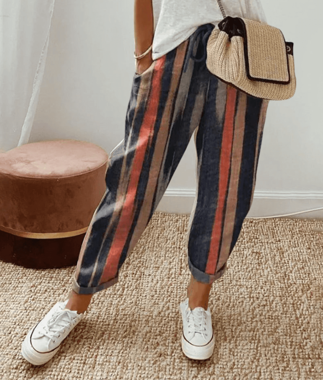 Ella | Pantalones Elegantes de Algodón y Lino