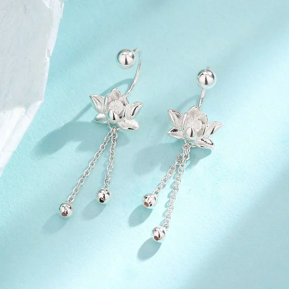 Pendientes Zen Lotus – Par