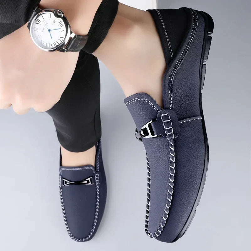 Mocasines de Piel Auténtica Melver