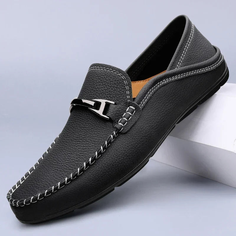 Mocasines de Piel Auténtica Melver