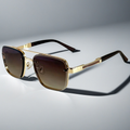 Gafas de sol aviador Skyline Verge - Marrón