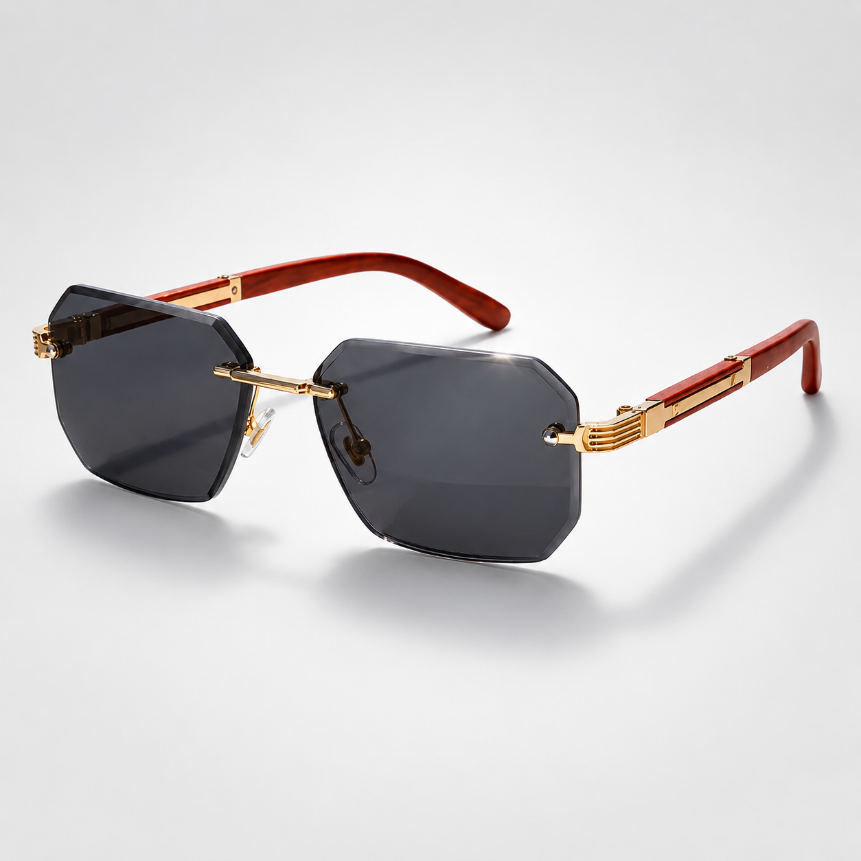 Mercer Rimless Verge Sunglasses