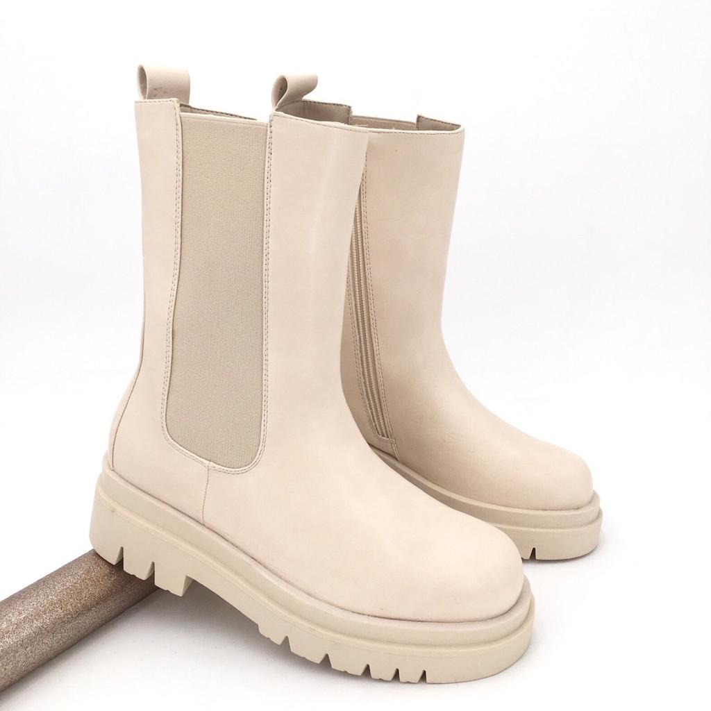 Chelsea - Botas Beige