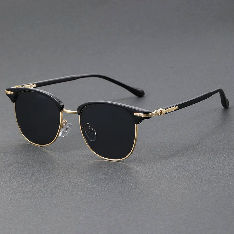Vincent Noir Clubmaster Sunglasses