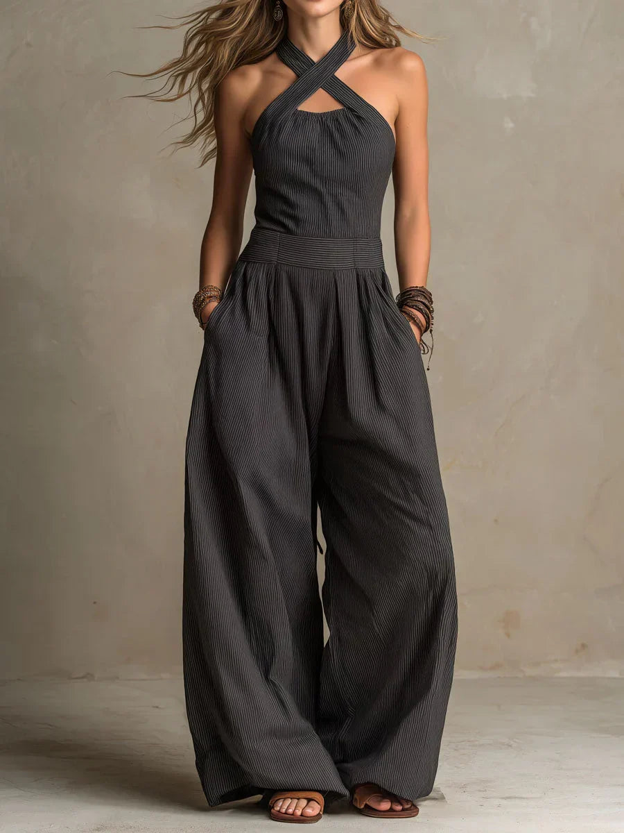 Ariana | Mono Elegante Escote Cruzado